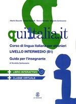 quiitalia.it livello intermedio B1 (guida insegnante+MP3+DVD)