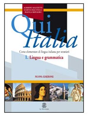 Qui Italia 1 (libro)  Lingua e grammatica