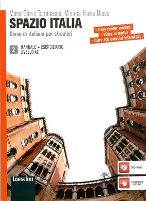 Spazio Italia 2 (libro + eserciziario + DVD-Rom)