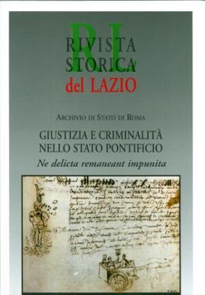 Regione Lazio - Giustizia e criminalità