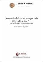 L' economia dell'antica Mesopotamia (III-I millennio a.C.)