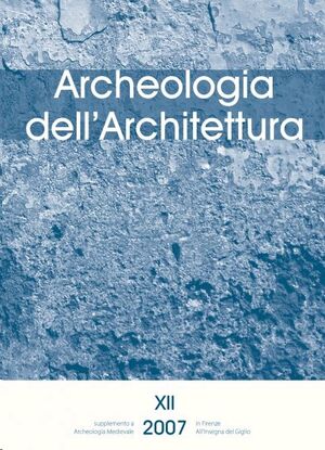 Archeologia dellArchitettura, XII
