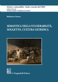 Semantica della vulnerabilità, soggetto, cultura giuridica