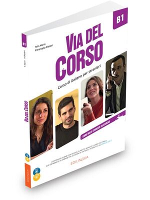 Via del Corso B1 Libro dell studente+esercizi+2CDAudio+DVD