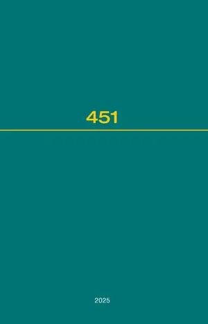 Recueil des cours, Collected Courses, Tome 451