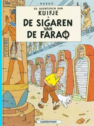Kuifje 4Sigaren van Farao (holandés)