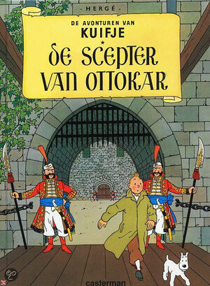 Kuifje 08/Scepter van Ottokar (holandés)