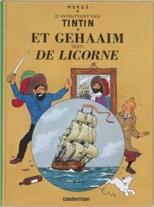 Tintin 10/Et Gehaaim de Licorne (bruxelés)