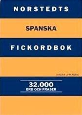 Norstedts Spanska Fickordbok (Esp-Sue/Sue-Esp)