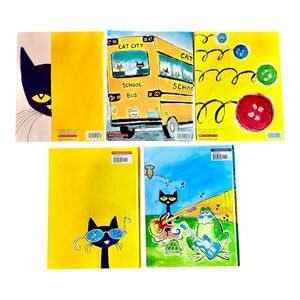 Pete the Cat Series 5 Books Collection Set