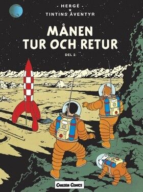 Tintin 17/Manen tur och retur, del 2