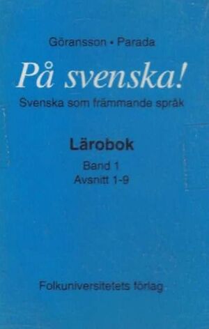 Pa Svenska 1 (Kass Textbok)
