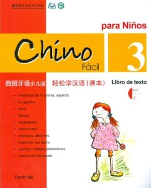 Chino fácil para niños 3 libro de texto + CD