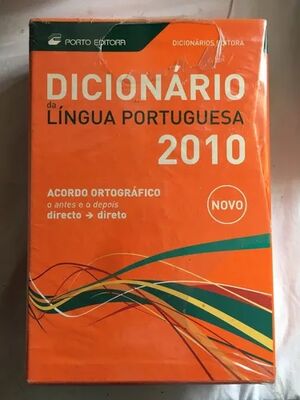 Dic. Lingua Portuguesa 2010 Novo Acordo ortografico
