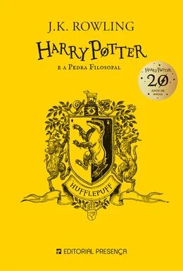 Harry Potter 1: e a Pedra Filosofal (Hufflepuff ed.) (Portugués)
