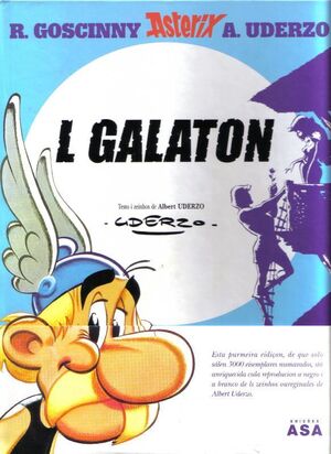 Astérix L Galaton (mirandés)