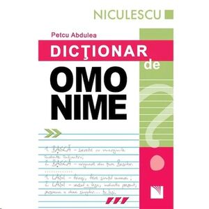 Dictionar de Omonime