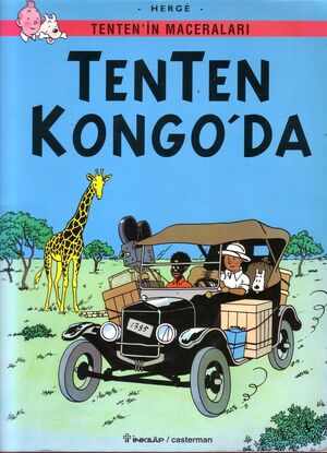 Tintín 01. Tenten Kongo'da (turco)