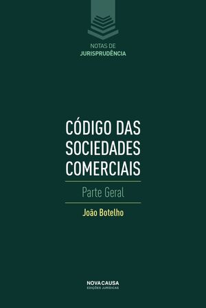 Código das Sociedades Comerciais - Parte Geral