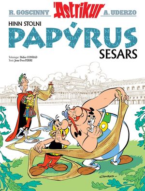 Astérix 36: Hinn stolni papýrus Sesars (islandés)