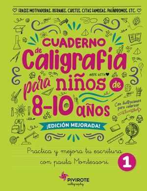 Cuaderno de Caligrafía para niños de 8-10 años