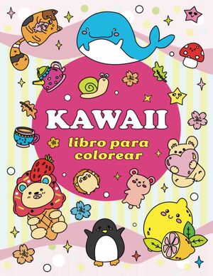 Libro para Colorear Kawaii