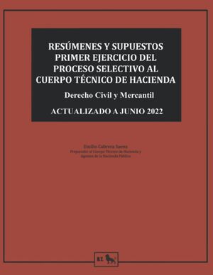 Resúmenes y supuestos primer ejercicio del proceso selectivo al cuerpo técnico de hacienda