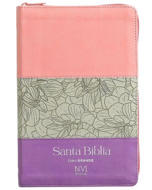 Biblia NVI Peninsular Letra Grande Castellano España Tricolor