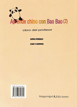 Aprende Chino con Bao Bao (2) Profesor