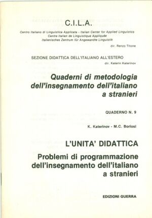 Unità' didattica. Problemi di programm....