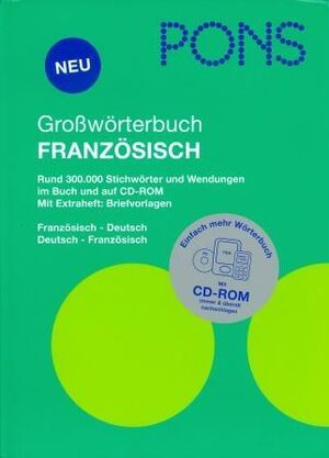 Grosswörterbuch Französisch (solo dicc+CD, sin Extraheft)