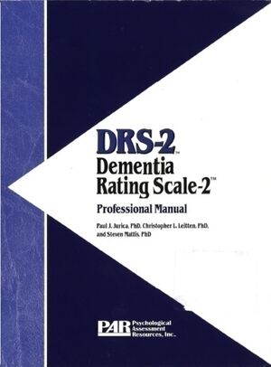 DRS-2 Introductory - Dementia Rating Scale, Second Edition