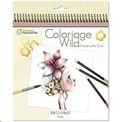 Avenue Mandarine - Cuaderno de colorear Wild