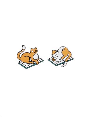Pins - Curl Up with a Book