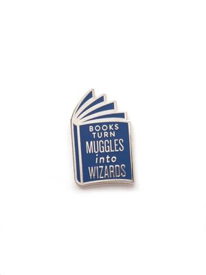 Pins - Books Turn Muggles into Wizards