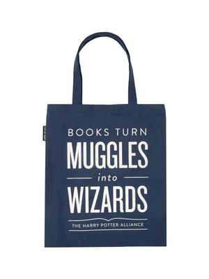 Tote Bag - Books Turn Muggles into Wizards