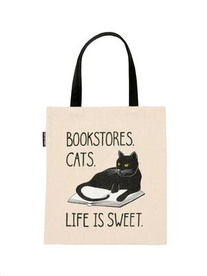 Tote Bag - Bookstore Cats