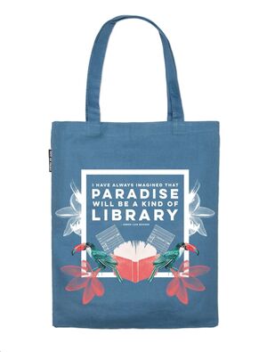 Tote Bag - Jorge Luis Borges Paradise