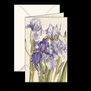 Tarjeta felicitación pequeña - Iris Viola