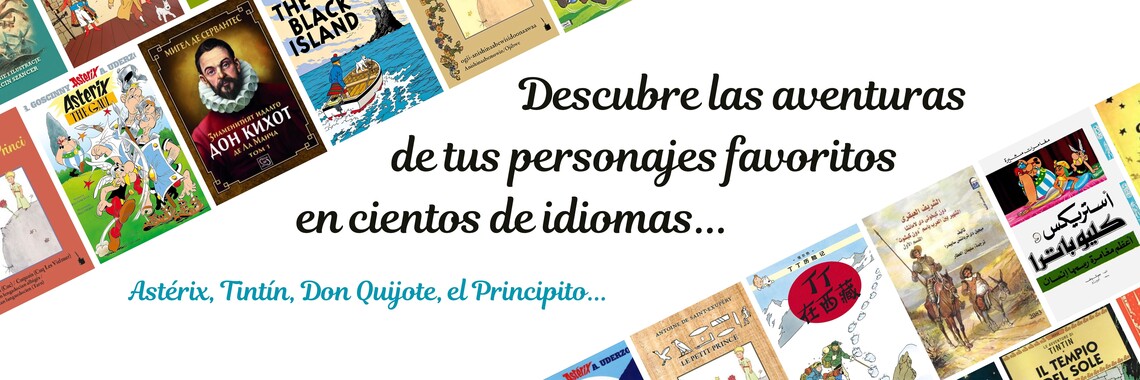 Descubre las aventuras de tus personajes favoritos en cientos de idiomas...